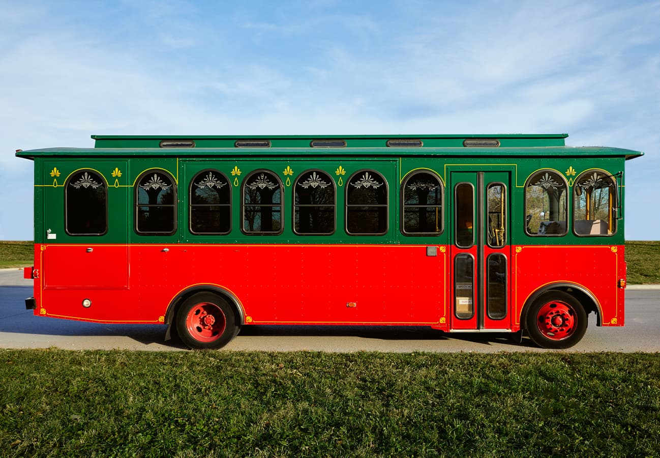 Crossroad Tours authentic vintage trolley